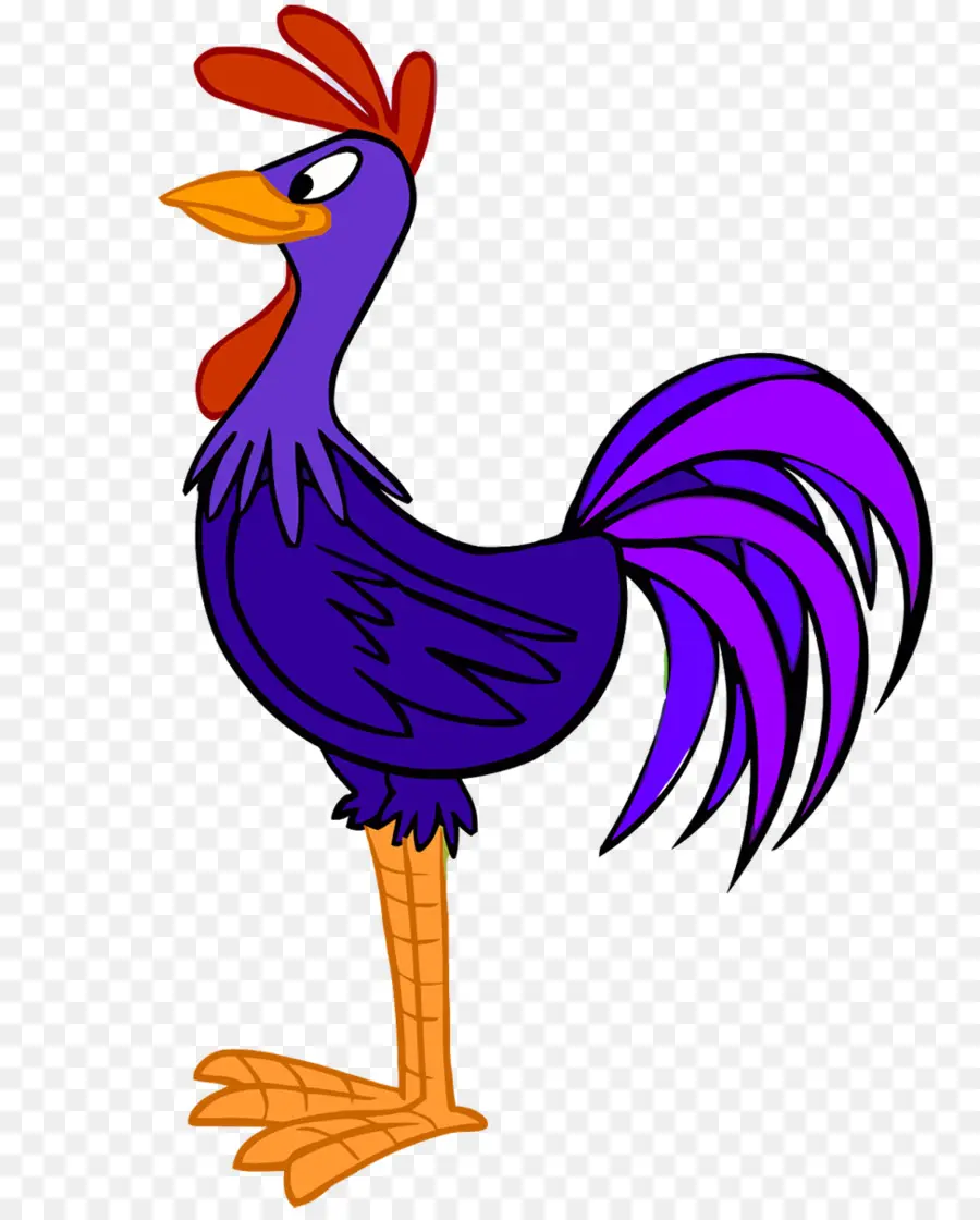 Galo Roxo，Pássaro PNG