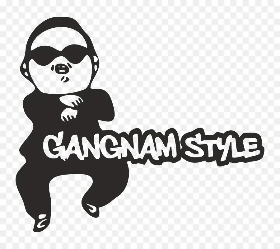 Estilo Gangnam，Logo PNG