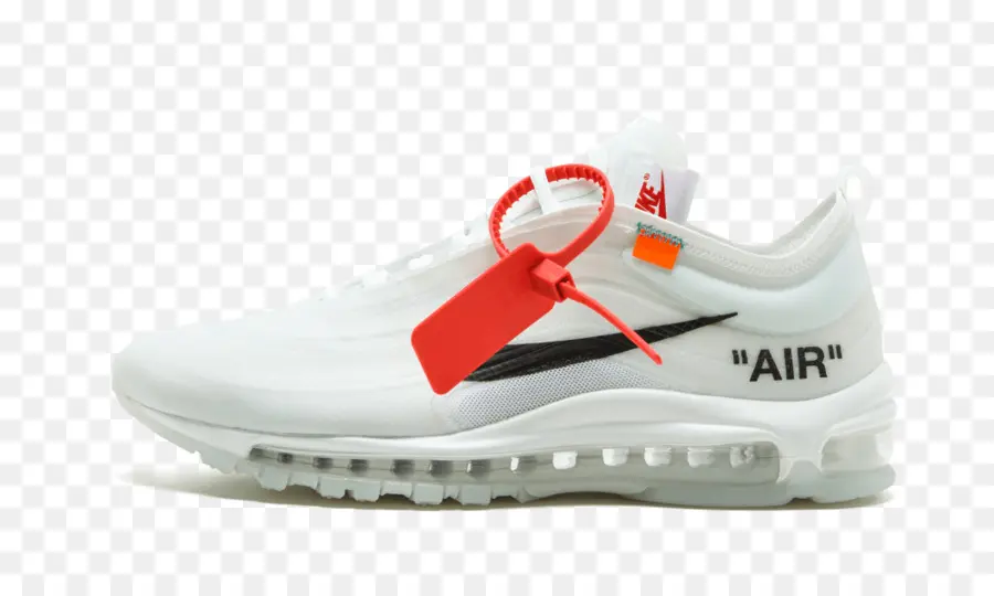 Nike Offwhite X Air Max 97 Tênis Masculinos Tamanho 100，Air Presto PNG