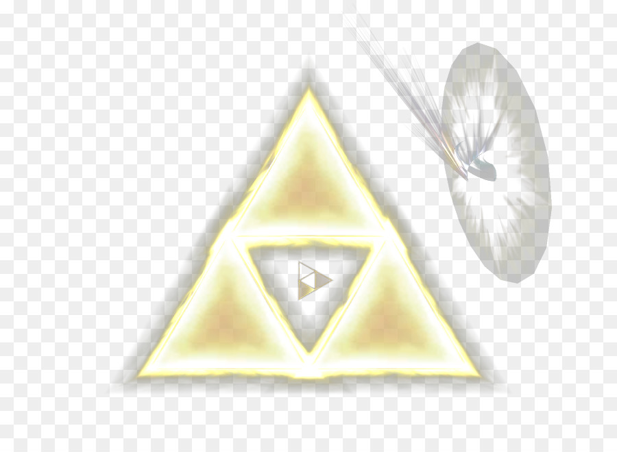 Triângulo，Amarelo PNG