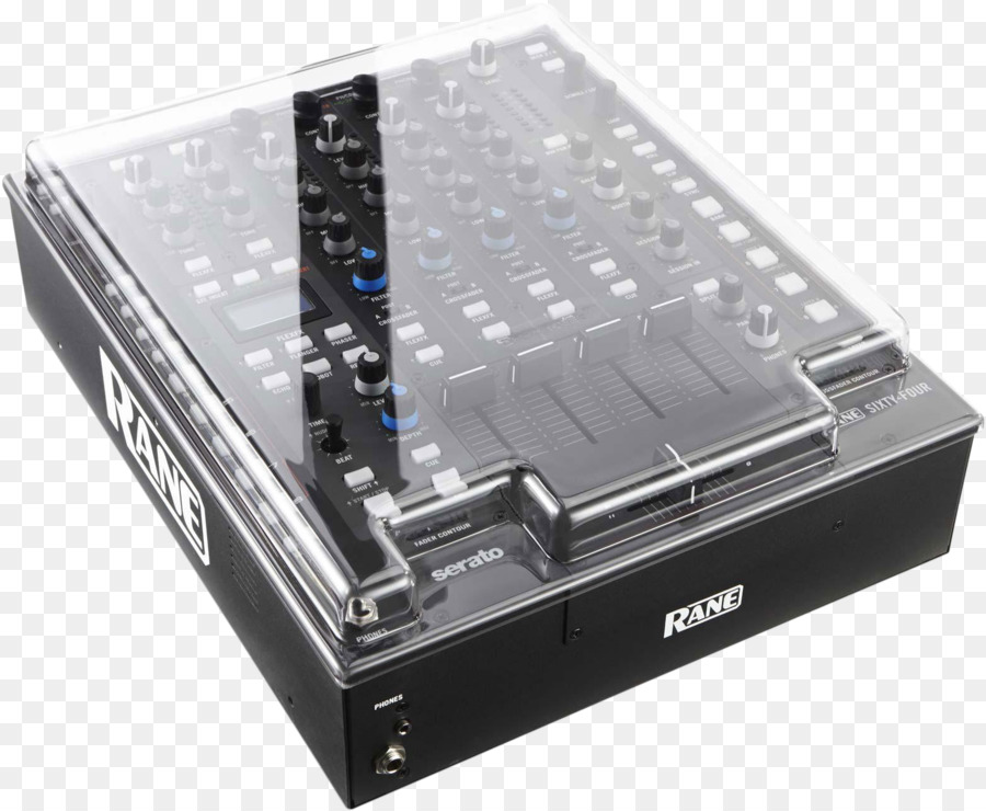 Rane Corporation，Decksaver Rane Sixty Two Serato Dj Mixer Toup PNG