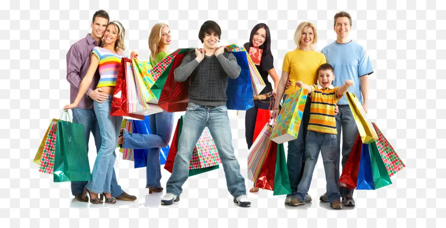 Pessoas De Compras，Varejo PNG