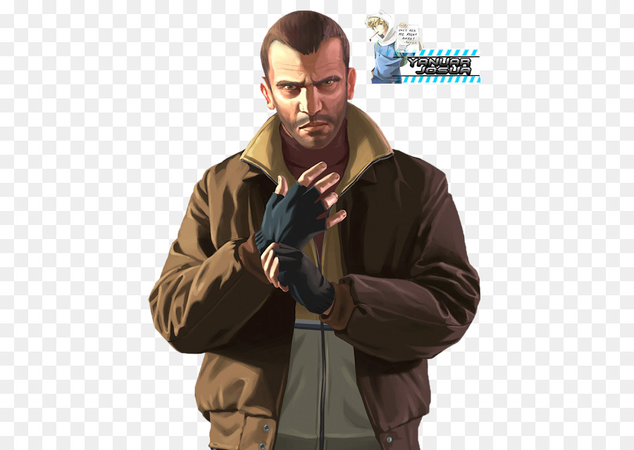 Grand Theft Auto V，Niko Bellic PNG