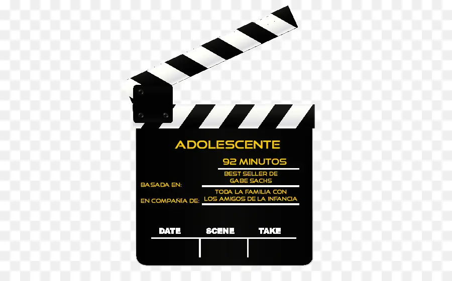 Claquete，Filme PNG