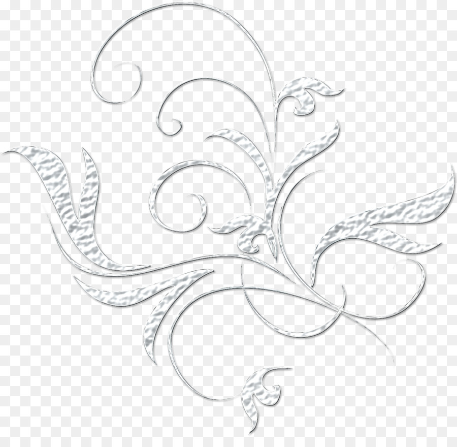 Design Floral Branco，Flor PNG