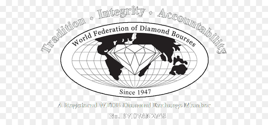 Diamante，Federação Mundial De Bolsas De Diamante PNG