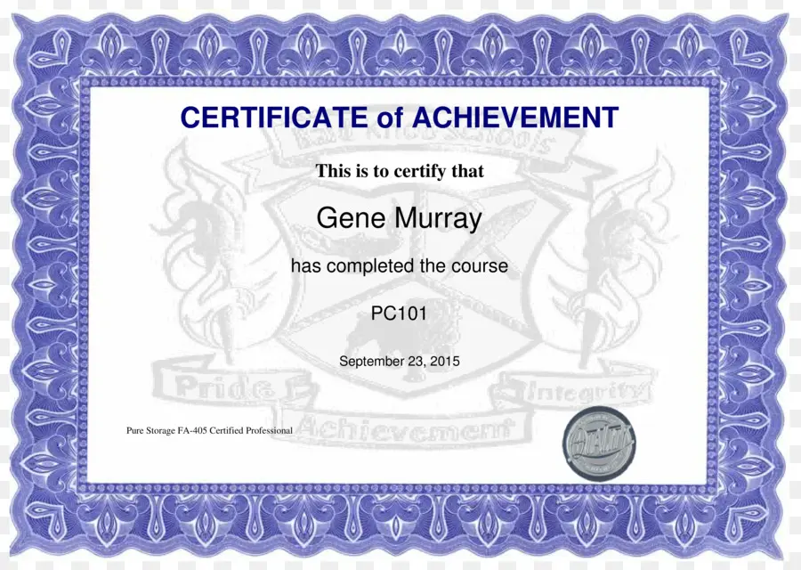 Certificado，Conquista PNG