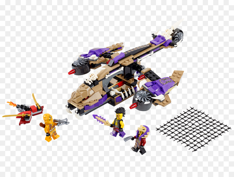 Lego 70746 Ninjago Condrai Helicóptero De Ataque，Lego Ninjago De Idéias PNG
