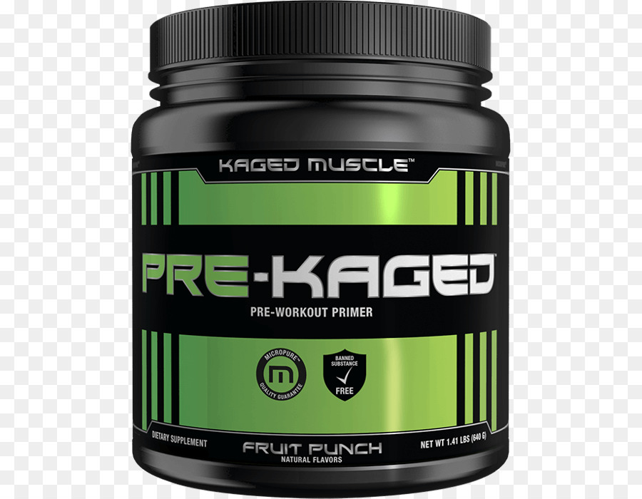 Kaged Muscular Prekaged，Preworkout PNG