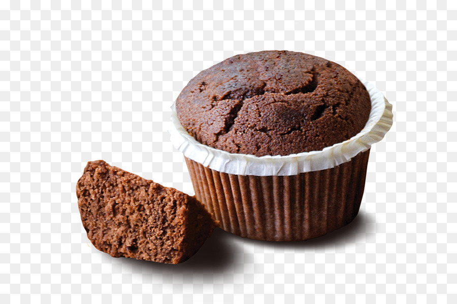 Muffin De Chocolate，Sobremesa PNG