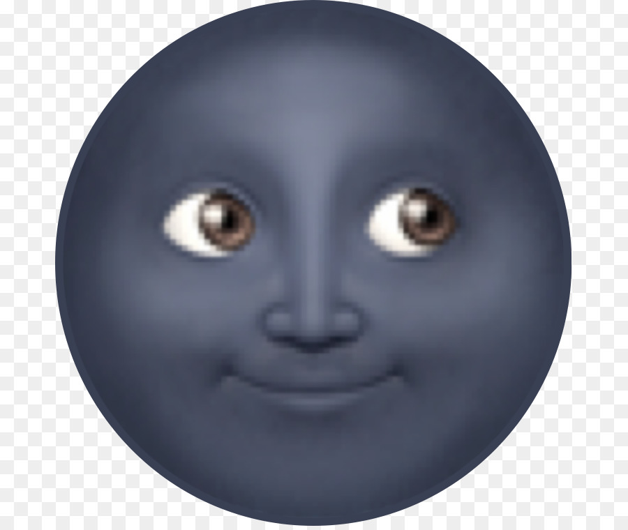 emoji-lua-lua-negra-png-transparente-gr-tis