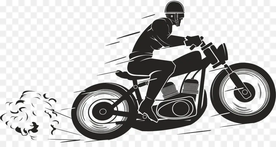 Motocicleta，Cavaleiro PNG