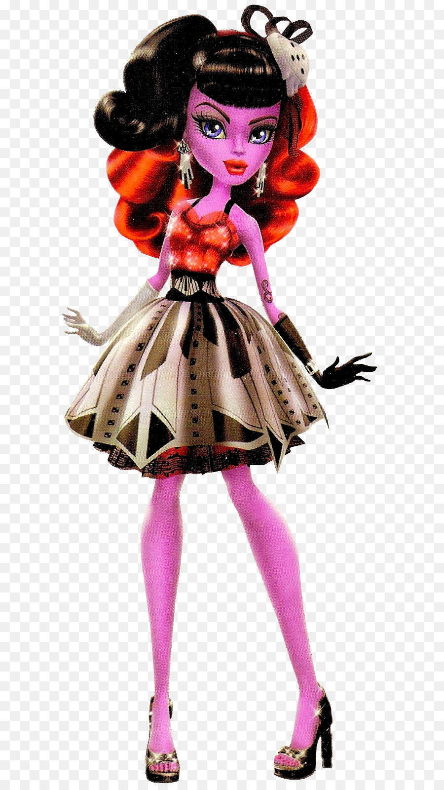 Monster High Sustos Ação Da Câmera，Barbie PNG