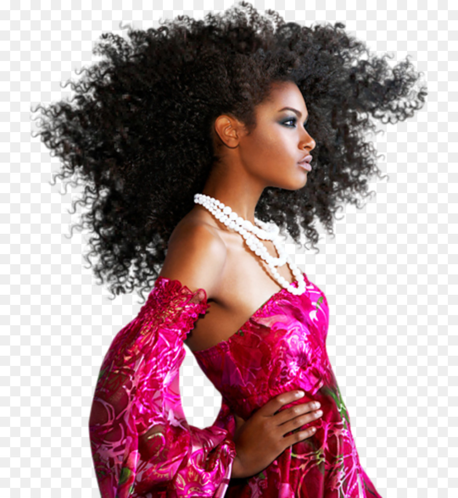 Afro，Cabelo Colorido PNG