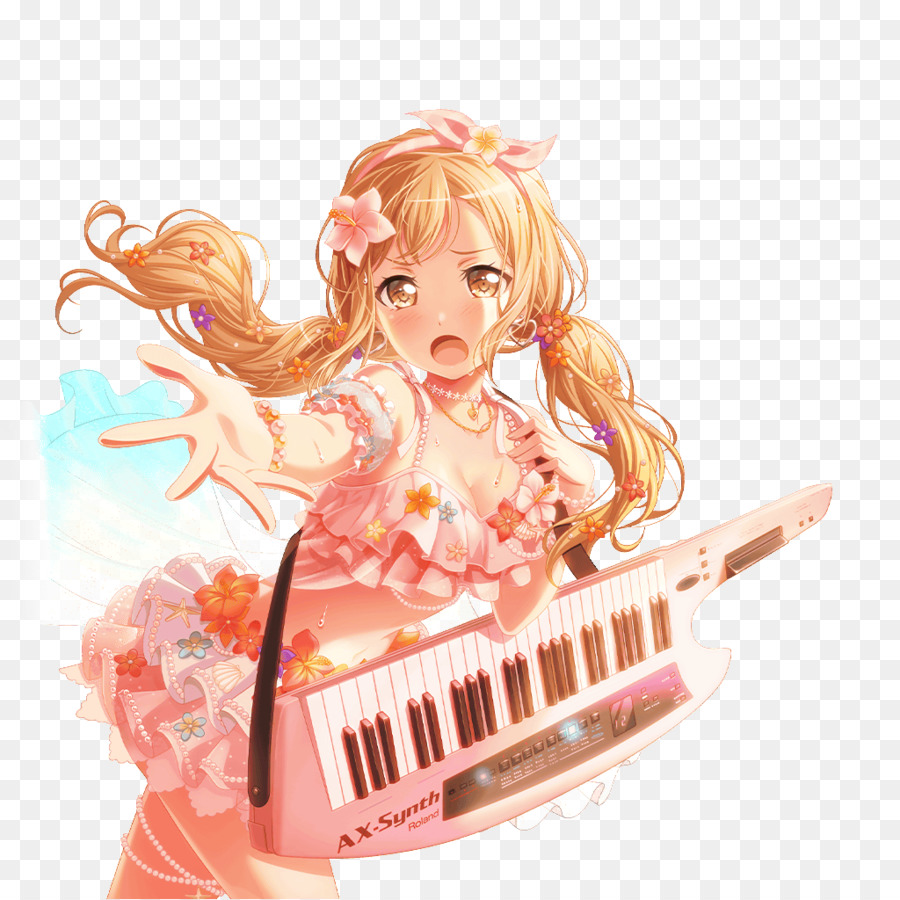 Garota De Anime Com Teclado，Anime PNG