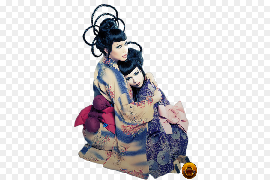 Kimono，Gueixa PNG