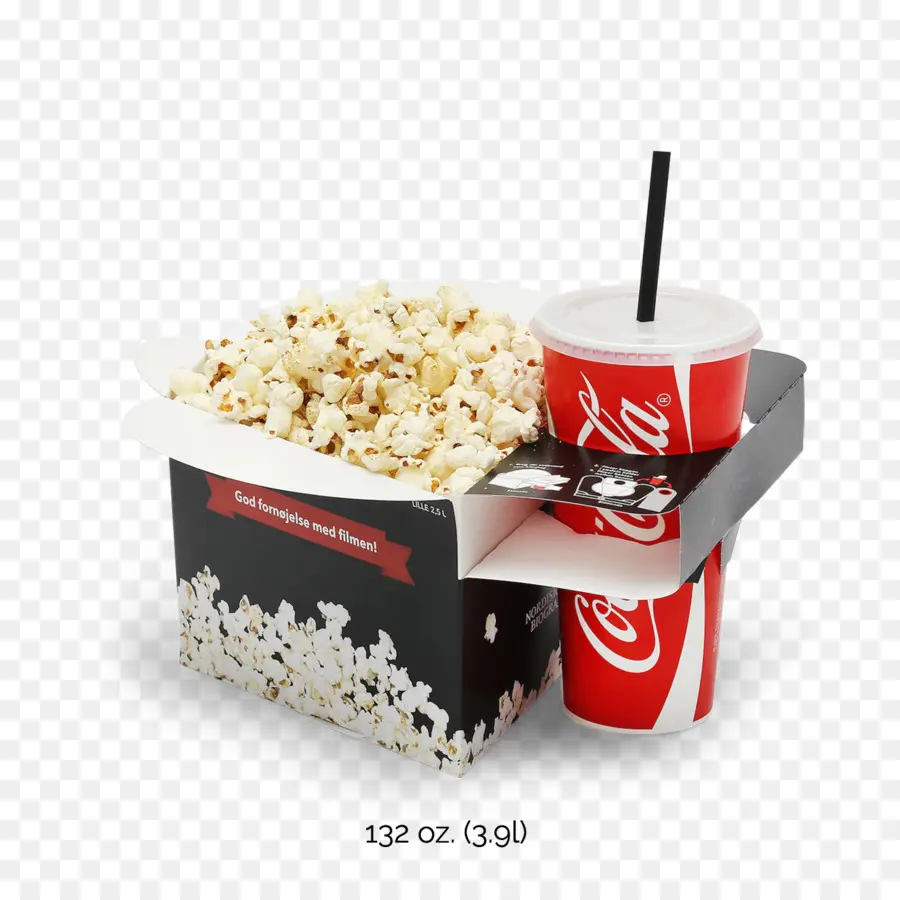 Pipoca E Refrigerante，Lanche PNG