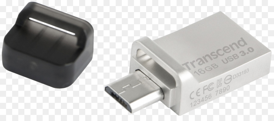 Adaptador Usb，Transcender PNG