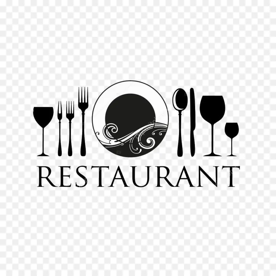 Logotipo Do Restaurante，Talheres PNG