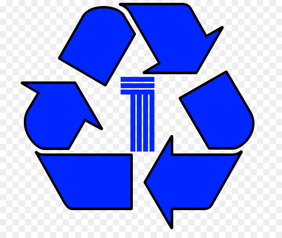 Reciclar，Azul PNG