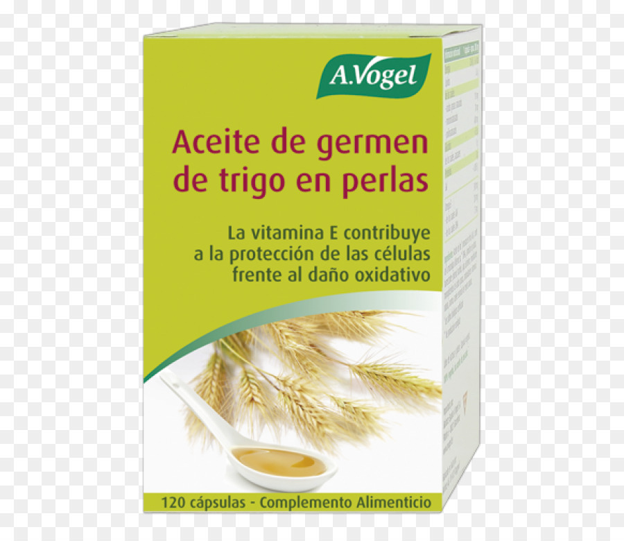 Brotou De Trigo，Avogel óleo De Gérmen De Trigo 120perlas PNG