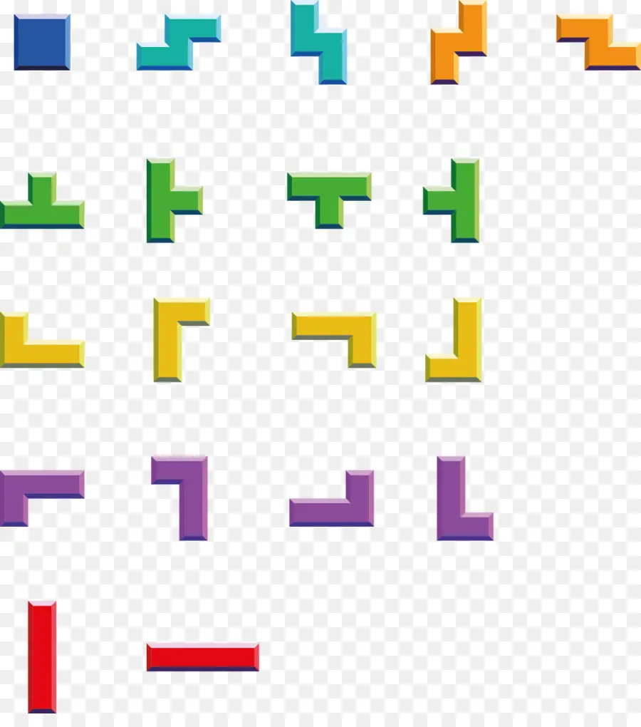 Tetris，Fusão Do Enigma De Lumines PNG