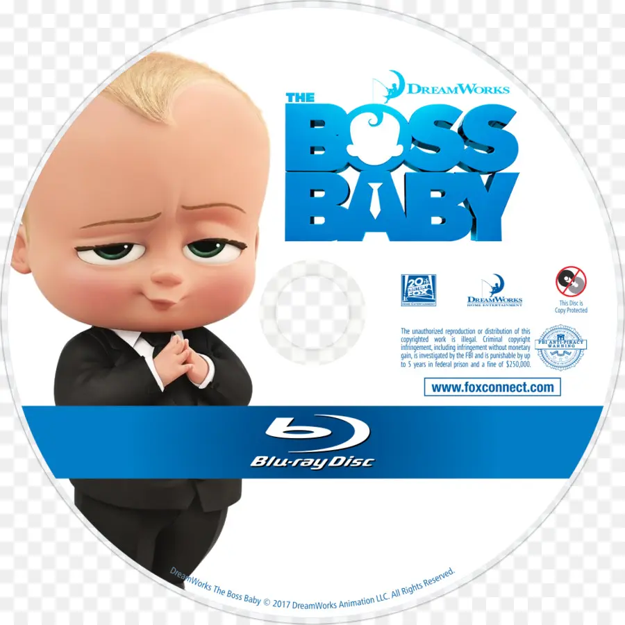 Disco Blu Ray Boss Baby，O Chefe Bebê PNG