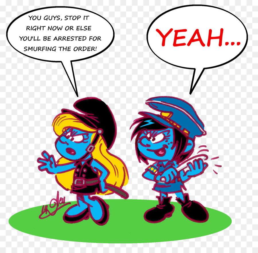 Smurfette，Vexy PNG