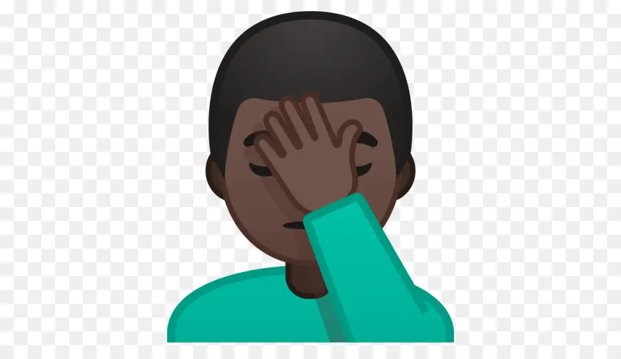 Facepalm，Emoji PNG