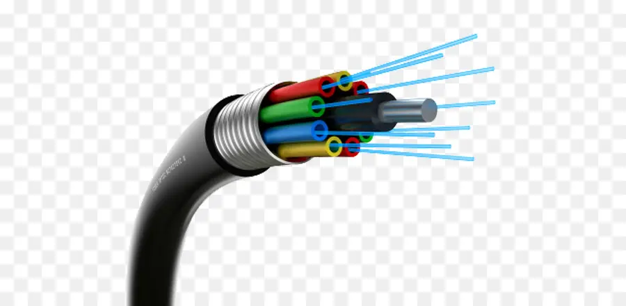 Fibra óptica，Cabo De Fibra óptica PNG