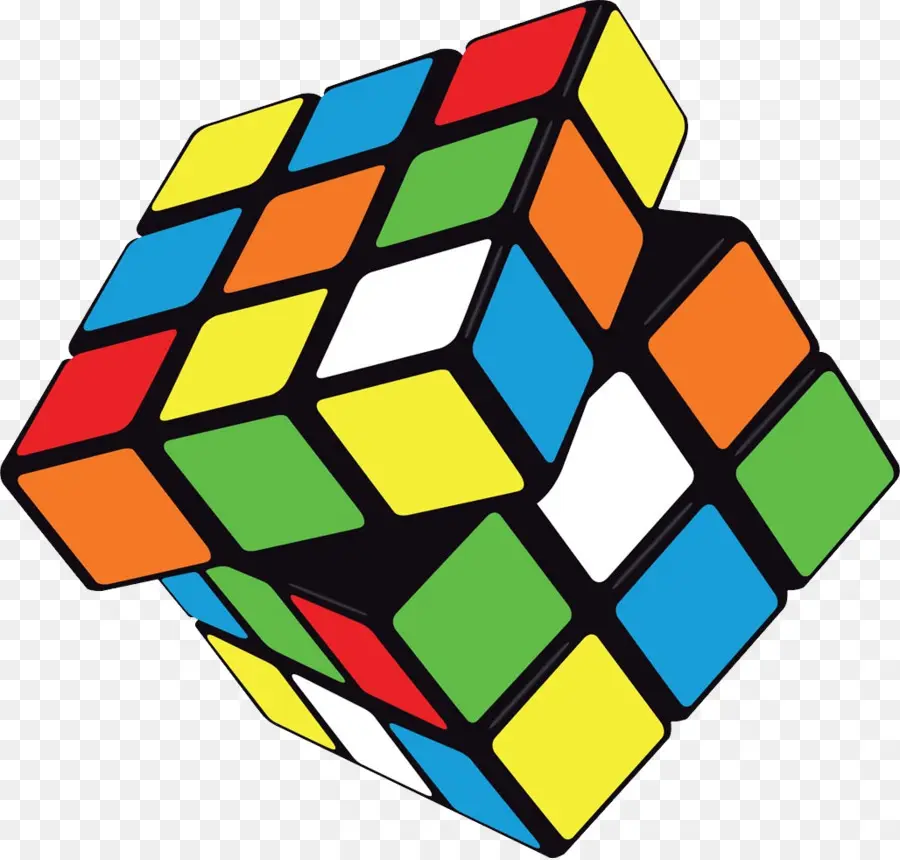 O Cubo De Rubik，Adesivo PNG