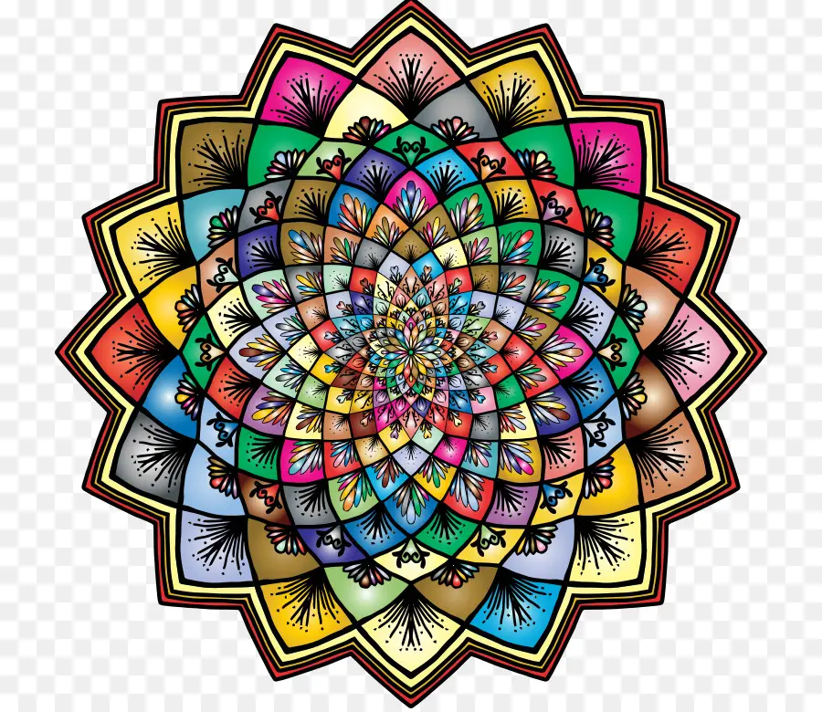 Mandala，Mandalas Para Meditação PNG