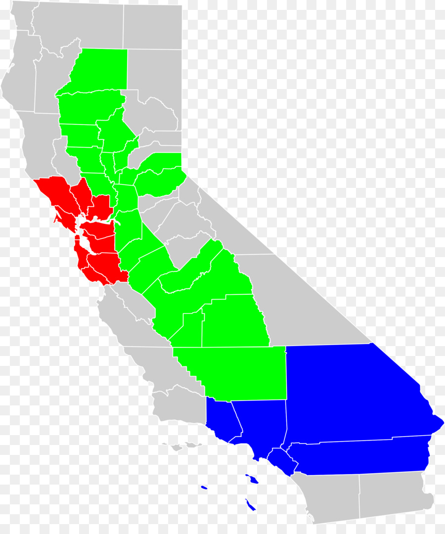 Mapa Da Califórnia，Estado PNG