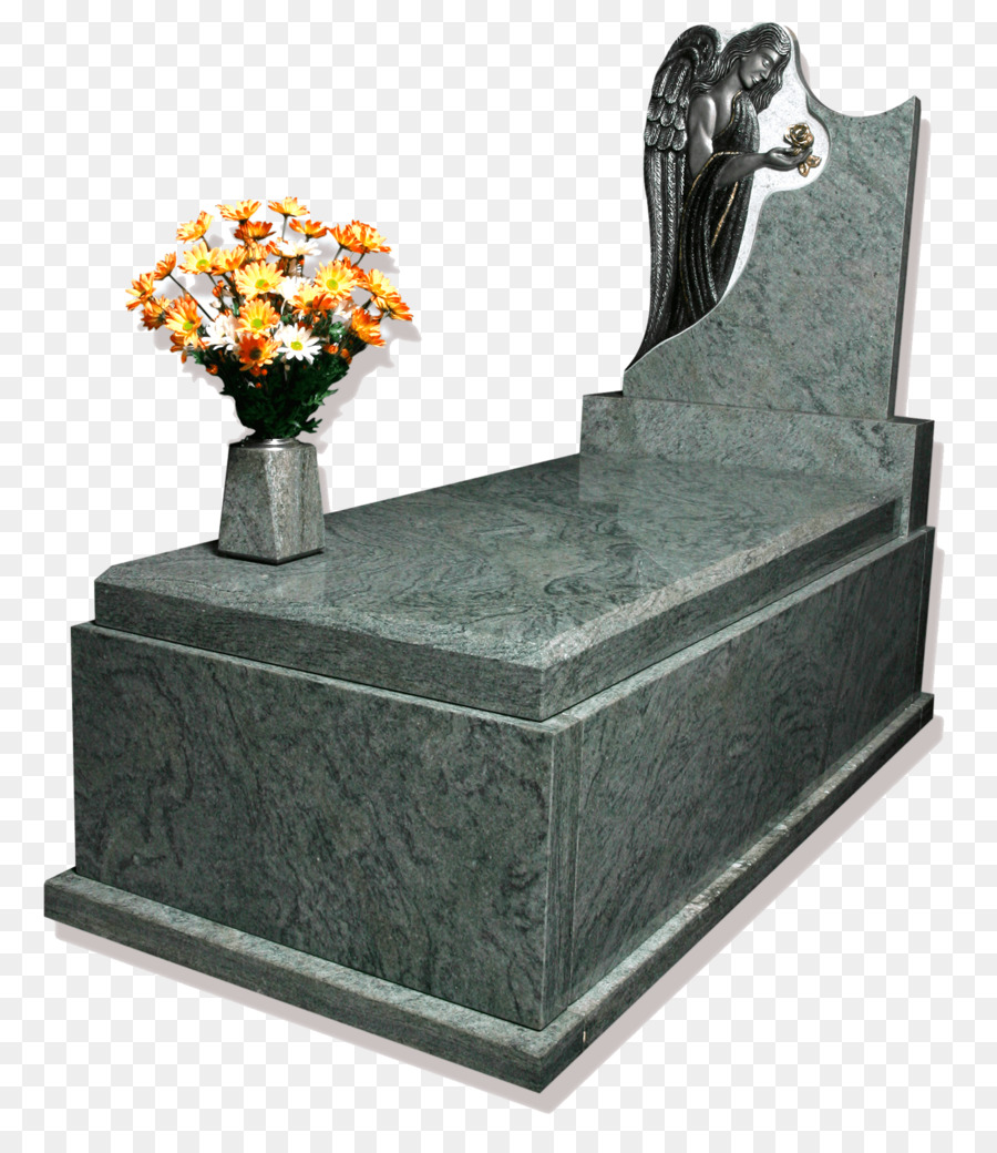 Lápide Com Flores，Memorial PNG