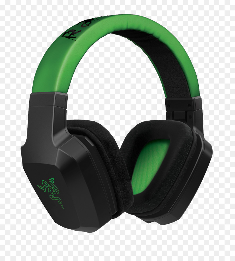 Fones De Ouvido Pretos E Verdes，áudio PNG