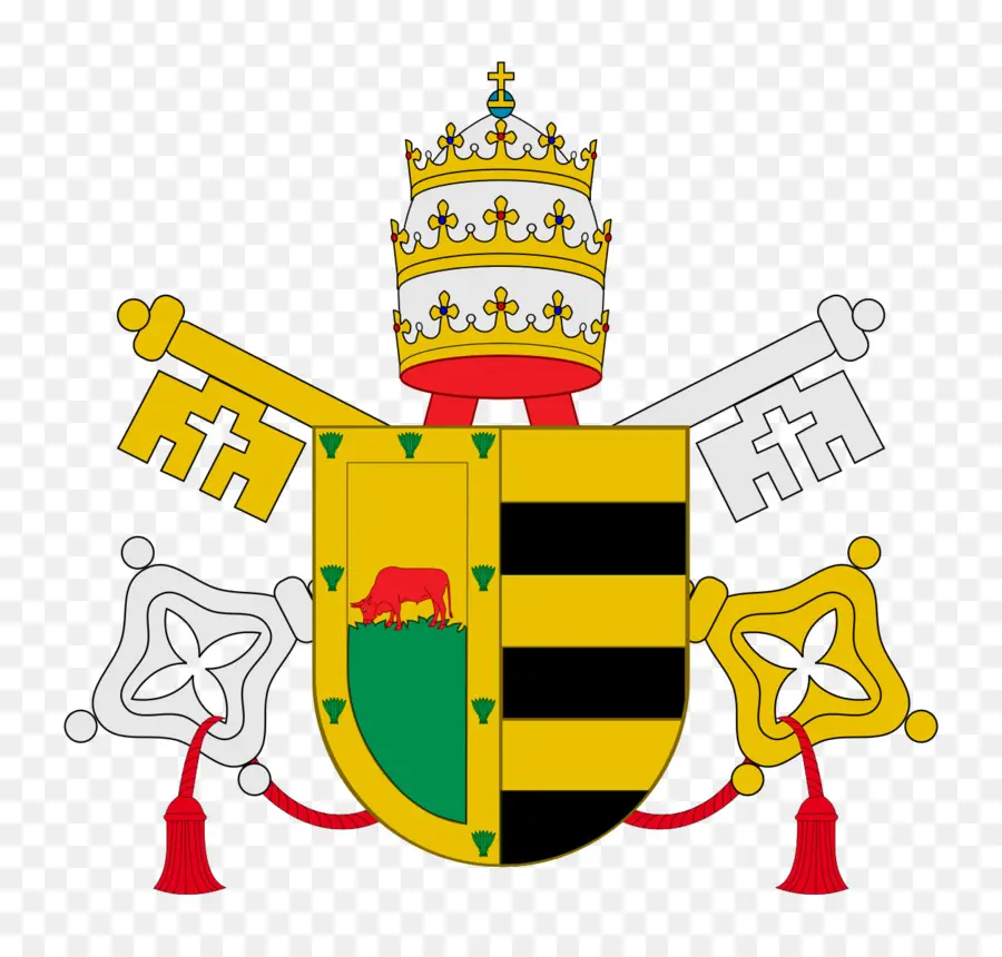 Brasão Papal，Vaticano PNG