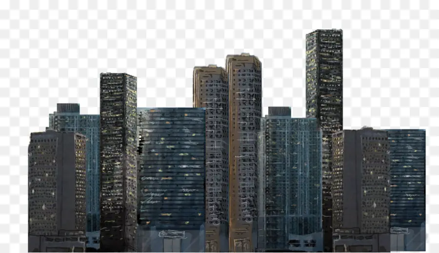 Paisagem Urbana，Edifícios PNG