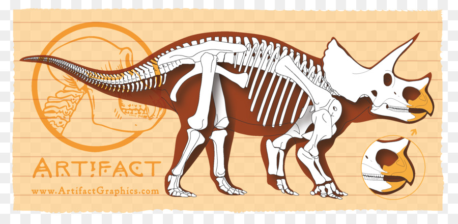 Dinossauro，Triceratops PNG