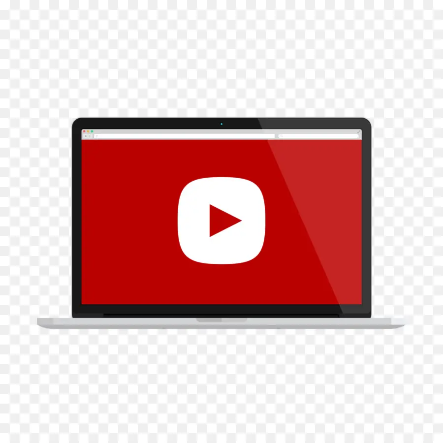 Youtube，Laptop PNG
