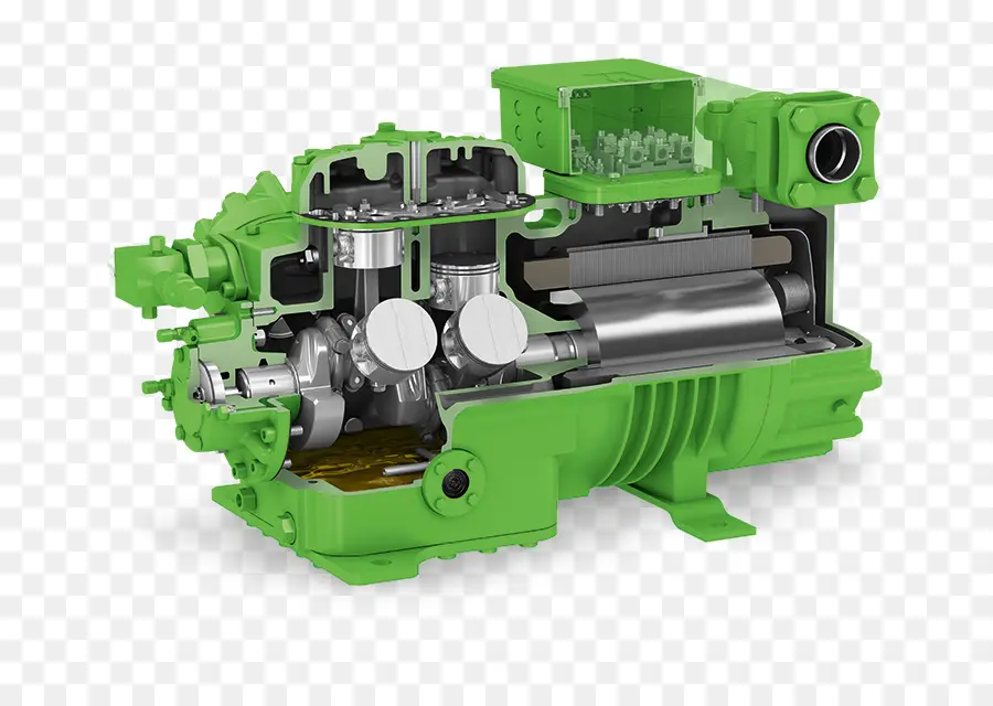 Compressor，Verde PNG