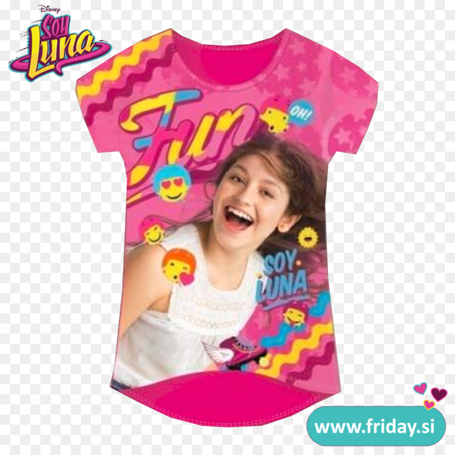 Camiseta Soy Luna，Garota PNG