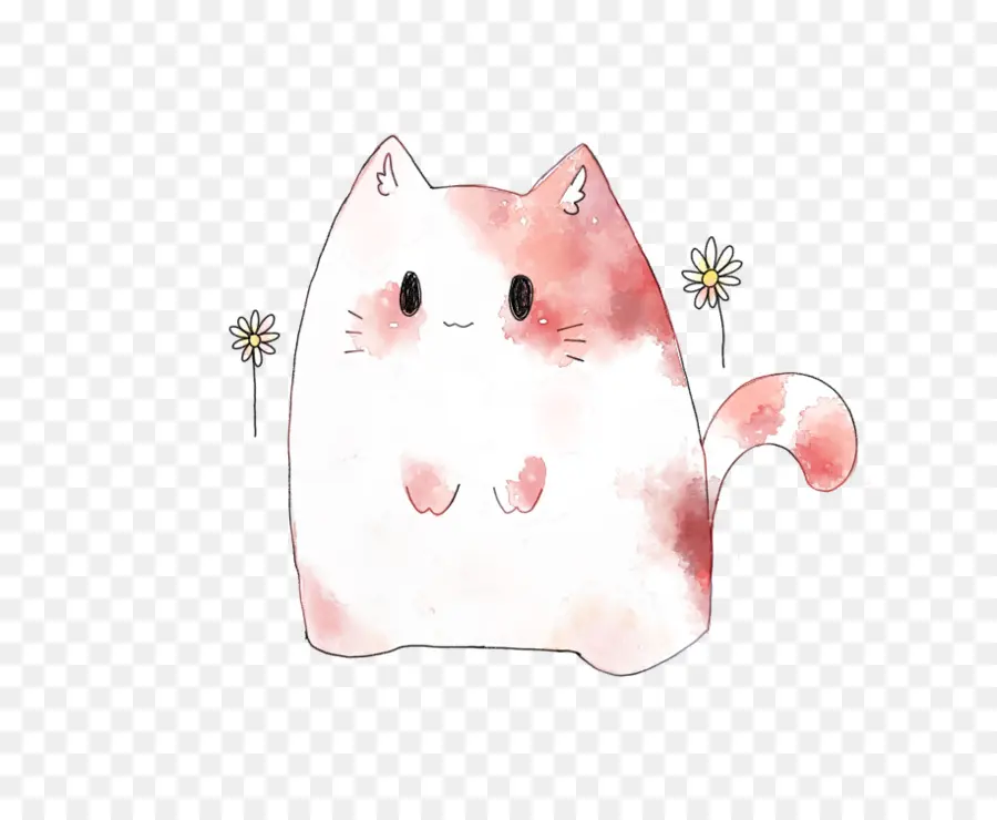 Doodle De Gato Fofo，Gato PNG