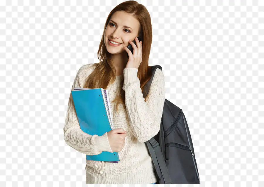 Estudante，Mochila PNG