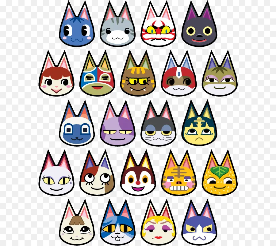 Animal Crossing New Leaf，Gato PNG