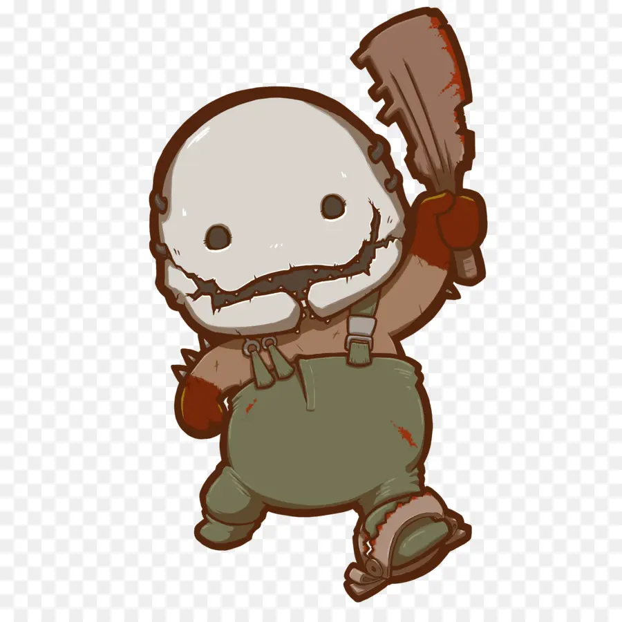 Personagem De Desenho Animado Com Arma，Máscara PNG