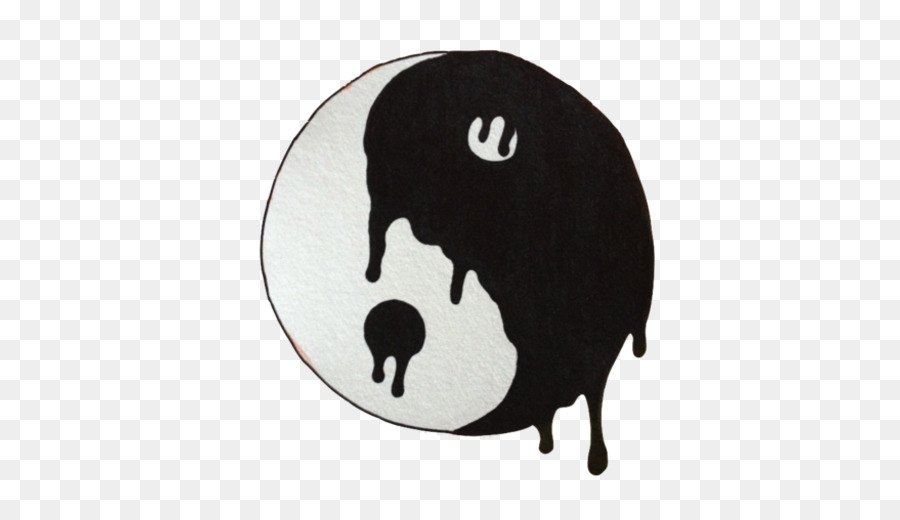 Yin E Yang，Preto E Branco PNG