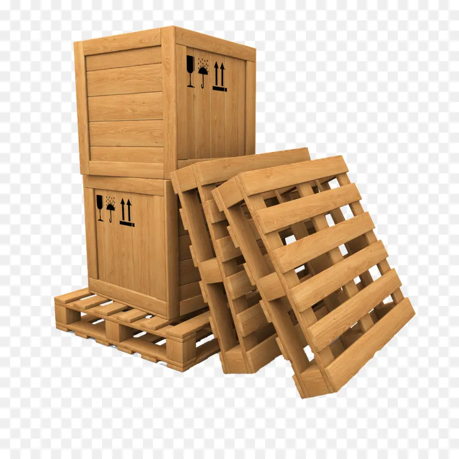 Wooden Box，Palete PNG