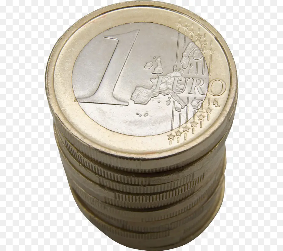 Moeda，As Moedas De Euro PNG