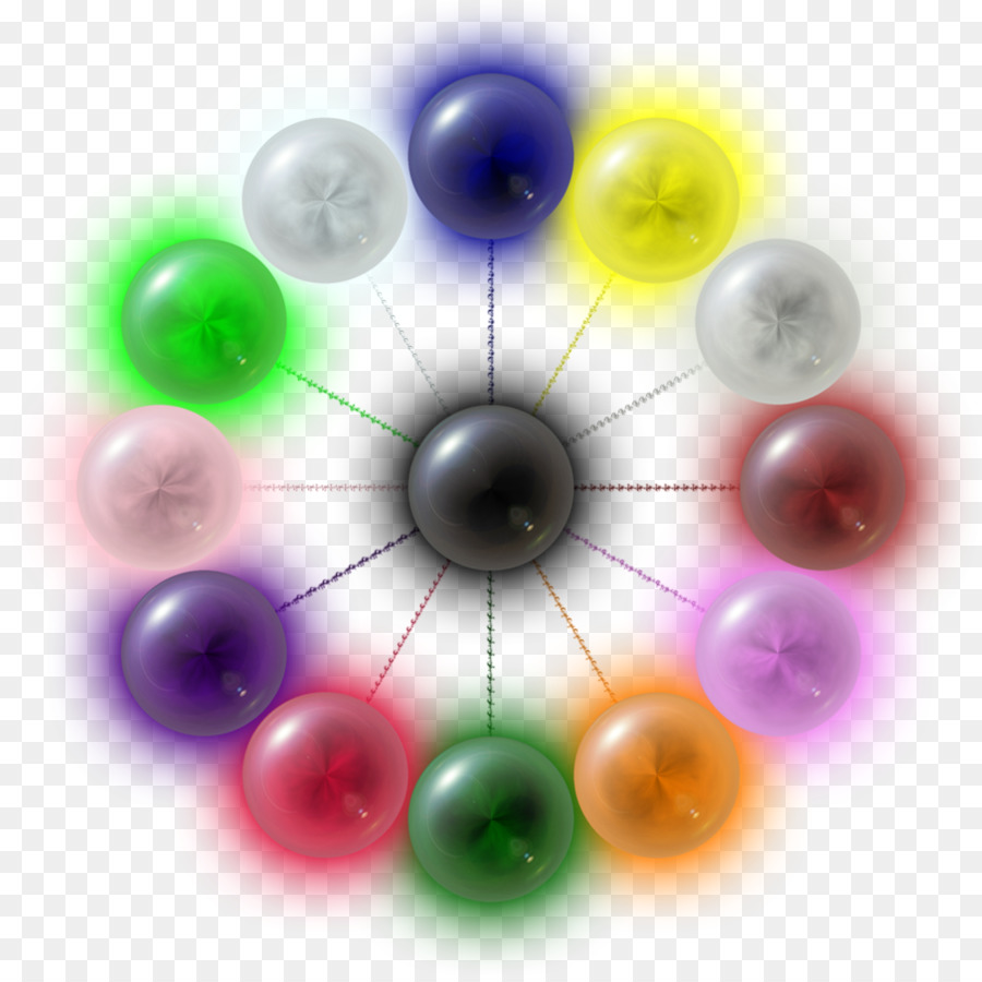 Esferas Coloridas，Cores PNG