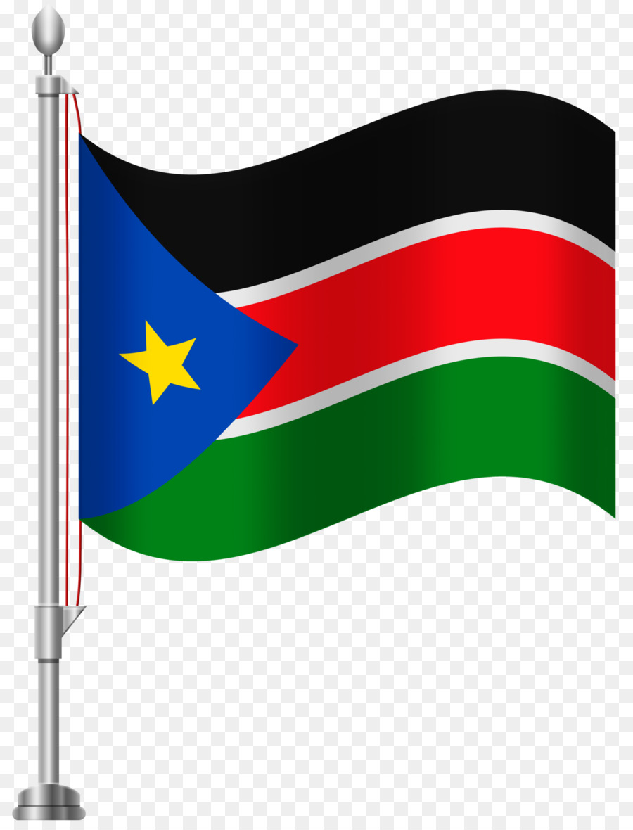 Bandeira Do Sudão Do Sul，Bandeira Do Sudão PNG